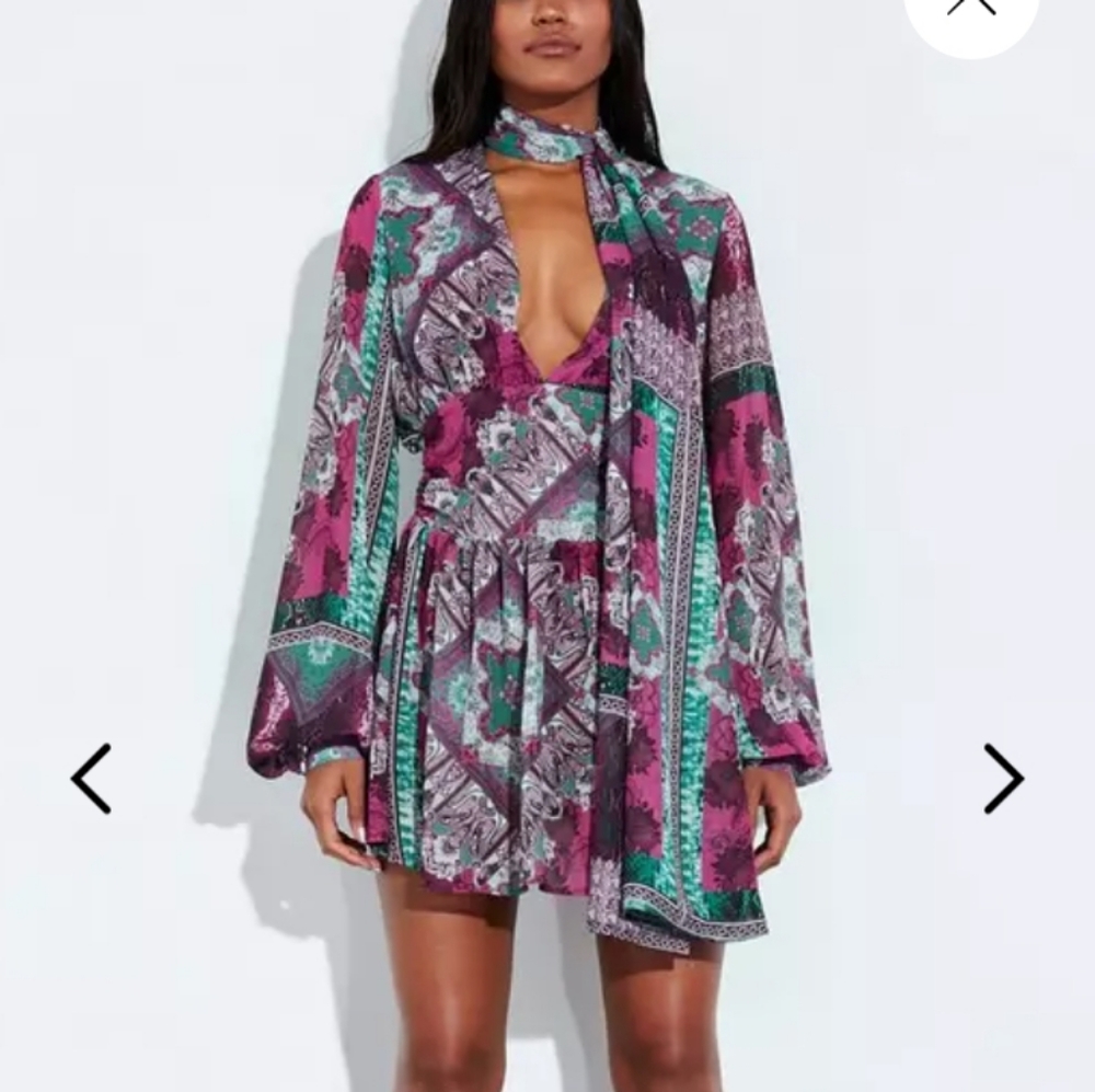 Missguided Peace and Love dress